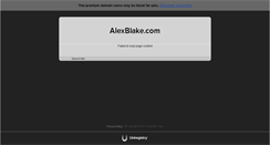 Desktop Screenshot of alexblake.com